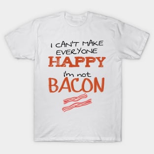 'I Can't Make Everyone Happy' Funny Pig Gift T-Shirt